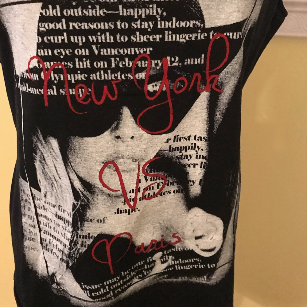 *NWOT* Plus Sizes  New York VS Paris Tank Top